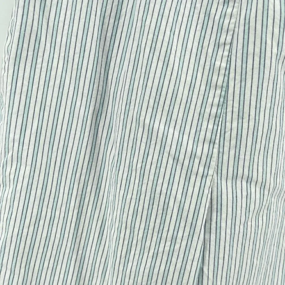 Carter’s Girls Blue Striped Smocked 100% Cotton Sleeveless Jumpsuit Size 5